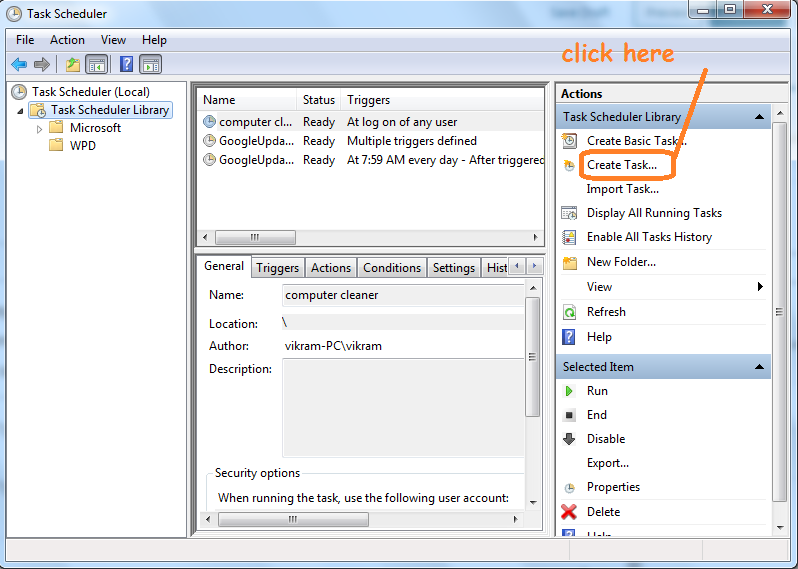 scheduler task