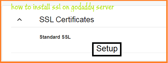 how to install ssl certificate