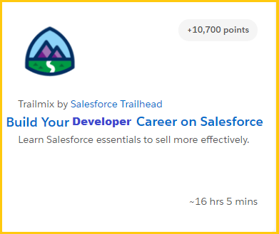 developer carrier in salesforce